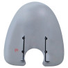 windshield Turbho original with mounting set high (made in EU) smoke agm Retro, BTC Grande Retro Old op op