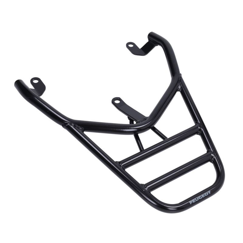 rear carrier Peugeot original fixed black gloss kisbee pg810-kis-bla
