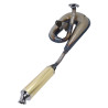 exhaust Tecno circuit clear/gold peugeot, 103