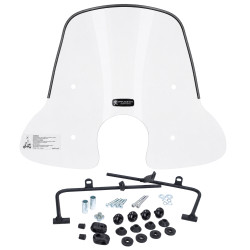 windscherm Peugeot origineel met bevestigingsset laag 32.5cm helder django pg530-dja-0gm