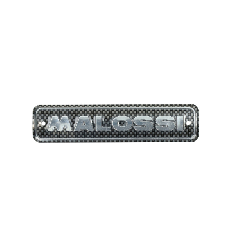 plate Malossi exhaust aluminium 35x150mm 3314136b