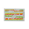 stickerset malossi fluor 4-delig 3318712