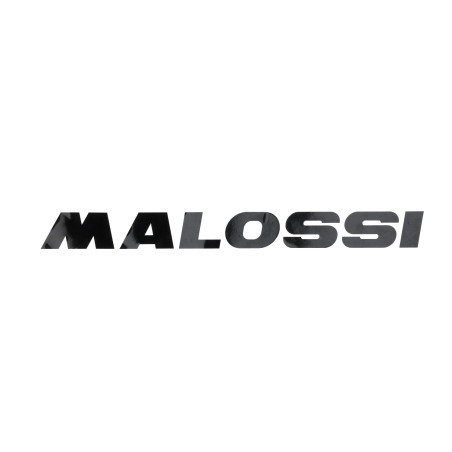 sticker malossi woord [malossi] 39cm zwart 337505.b0