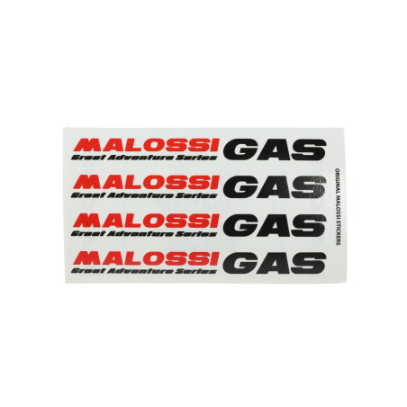 stickerset malossi woord [malossi GAS] 8x14cm 3318121