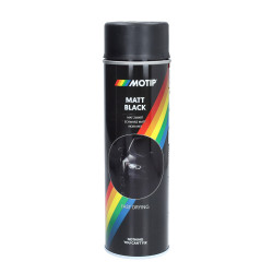 spray paint Motip 500mL sprayer black matt 04006