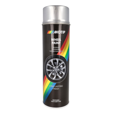 spray paint Motip rim paint 500mL sprayer silver 04007