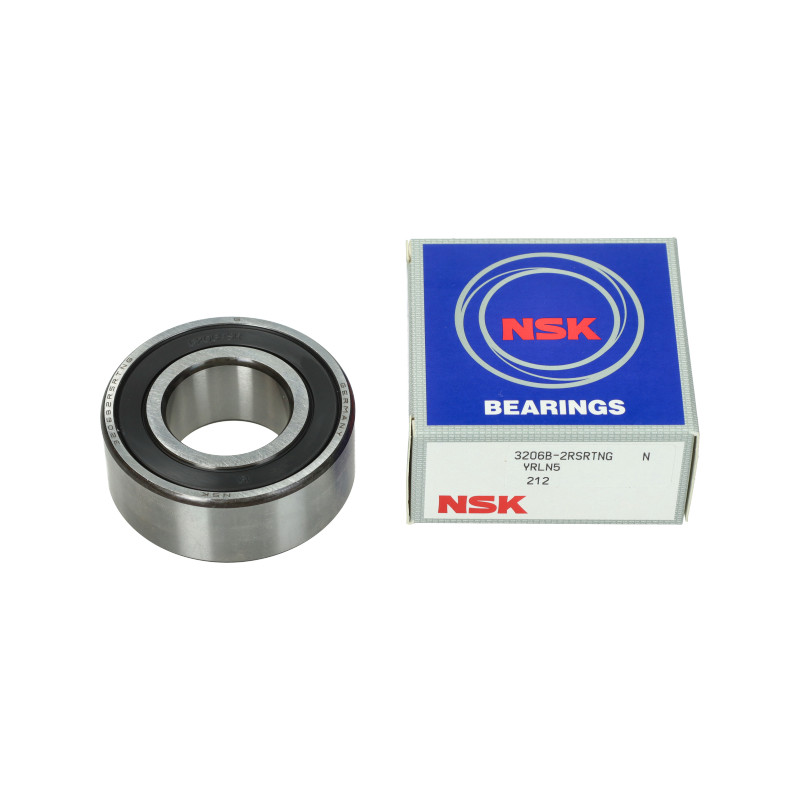 bearing NSK 3206 DDU 2rs1 30x62x23.8