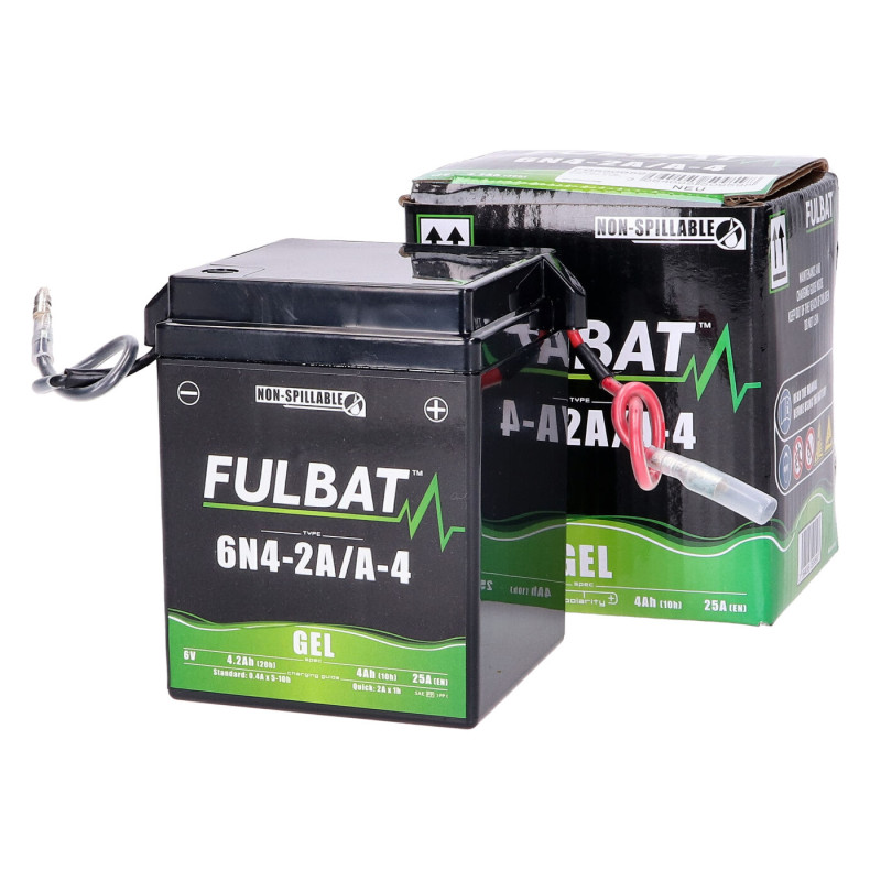 accu gel 6N4-2A/A-4 4amp honda, mb, mt