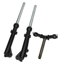 voorvork compleet (zonder kroonplaat) honda mb