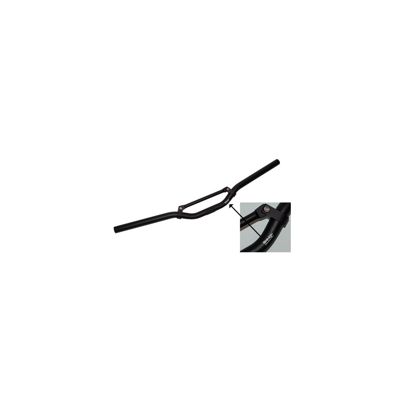 handlebar DMP + bar aluminium 9smal) 22mm black matt scooter