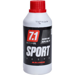 transmission oil Malossi oil 80W90 7.1 vespa 250mL bottle pk50 gear 7614336b