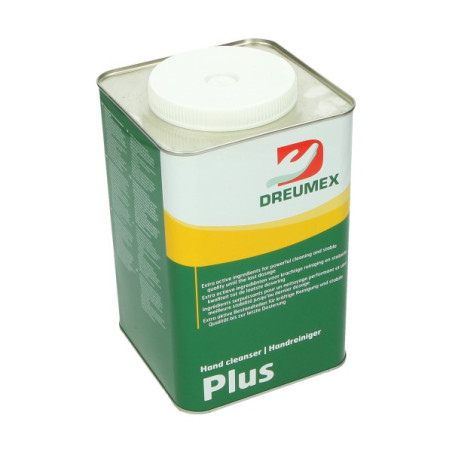 hand soap Dreumex plus micrograin lemon 4.5L yellow