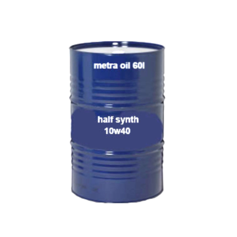 motorolie 10W40 half synth scooter metra oil alleen levering NL 60L vat
