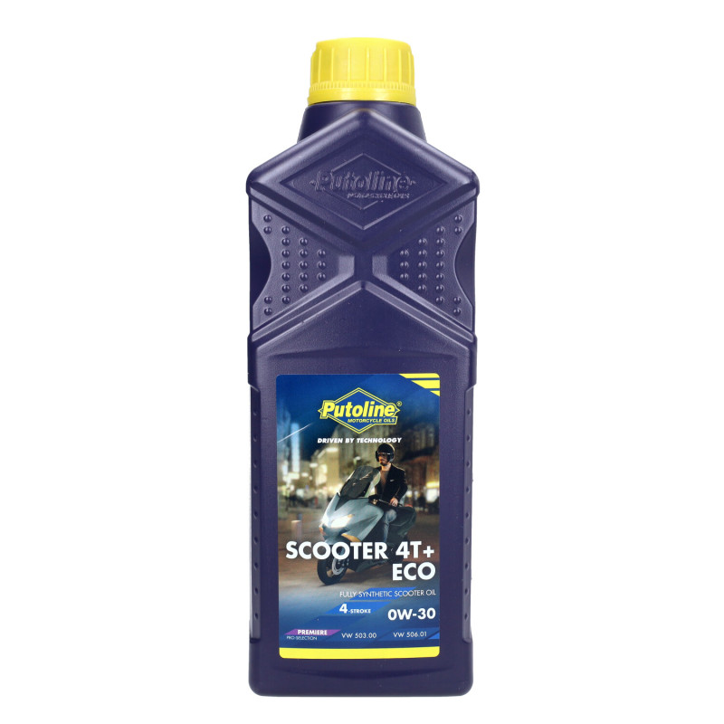 engine oil Putoline oil 0w30 full synth. scooter 4T +eco 1L bottle piaggio, vespa 74216