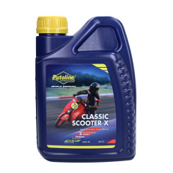 2-stroke oil Putoline synthetic classic scooter X 1L bottle 70700