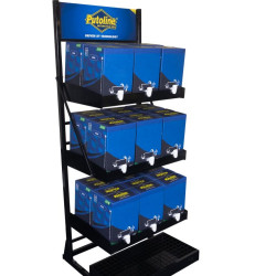 workshop Putoline oil rack+oil collector for bag/box putoline oil / crown oil