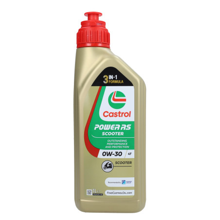 engine oil Castrol oil 0w30 4st power rs 1L vespa, piaggio 15f52a