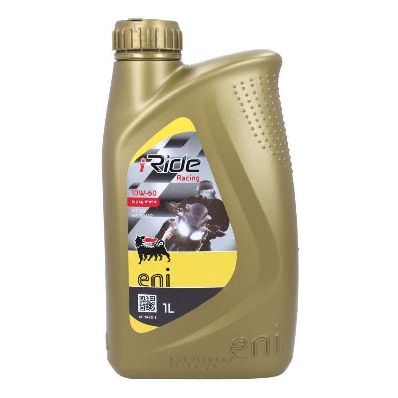 engine oil Eni oil 10w60 (including Piaggio i-get) i-ride racing 1L