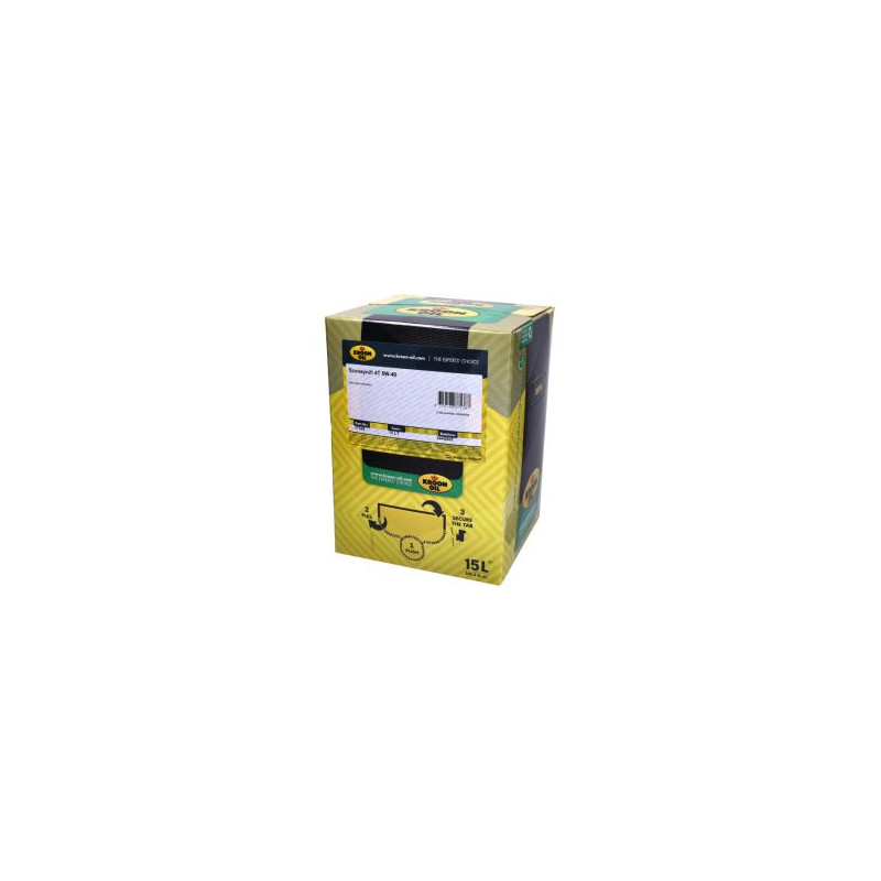 motorolie kroon 5W40 half synth met kraan (Piaggio) 15L