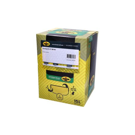 motorolie kroon 5W40 half synth met kraan (Piaggio) 15L