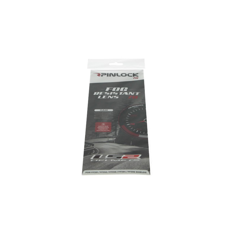 visor LS2 pinlock 70 a.o. FF352 clear