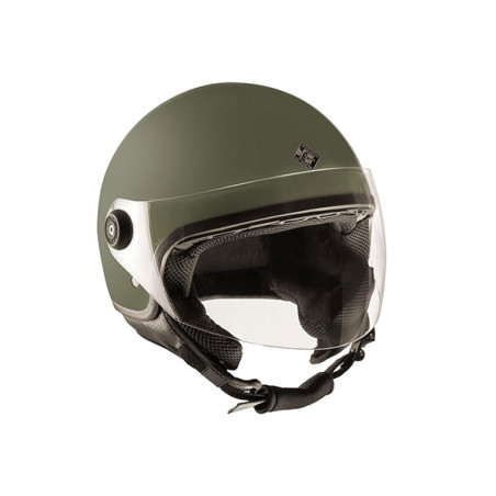 helmet Tucano demi-jet 61/62 XL matt green