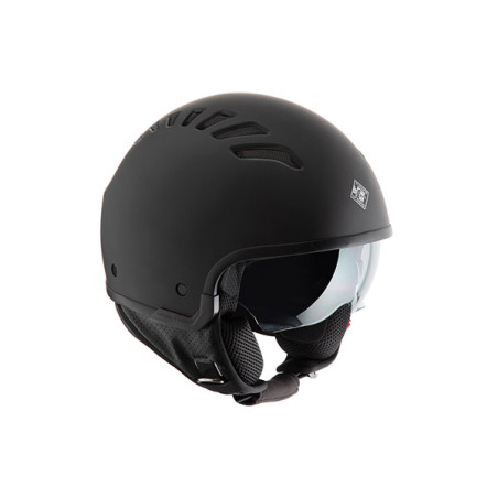 helmet Tucano jet with sun visor M 57/58 black matt op op