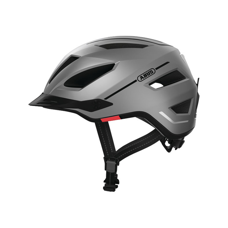 helmet Abus pedelec/moped 2.0 led NTA-8776 certification S-M 52/57 titan