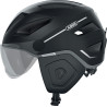 helmet Abus pedelec/moped 2.0 with visor led NTA-8776 approval L-XL 56/62 velvet black