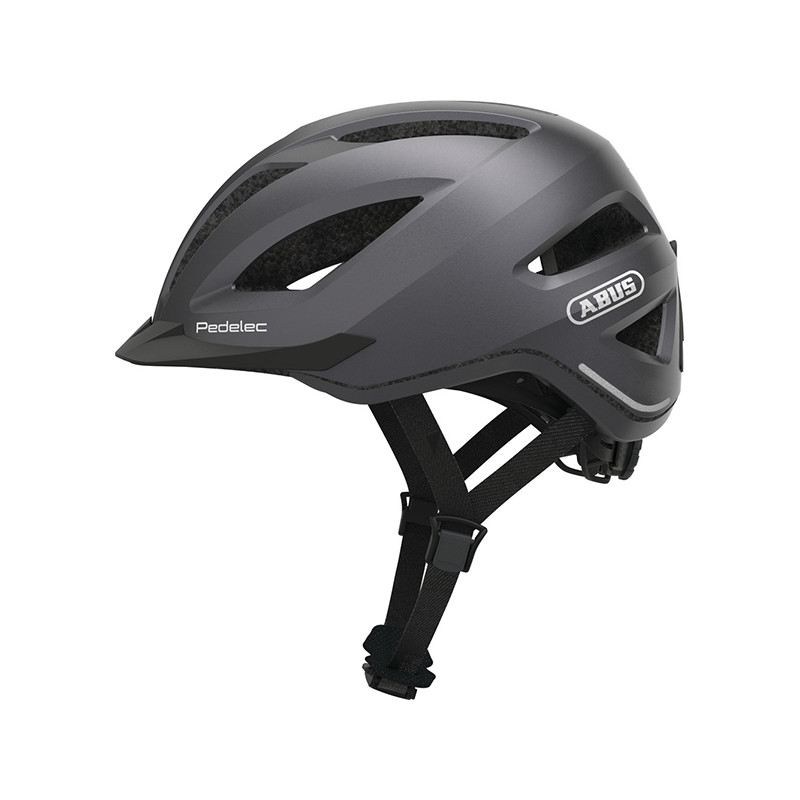 helm abus pedelec/snorfiets 1.1 led NTA-8776 keur urban S-M 52/57 titan