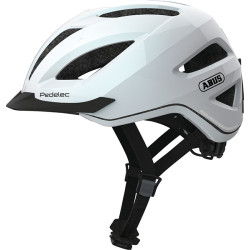 helmet Abus pedelec/moped 1.1 led NTA-8776 certification L-XL 56/62 pearl white