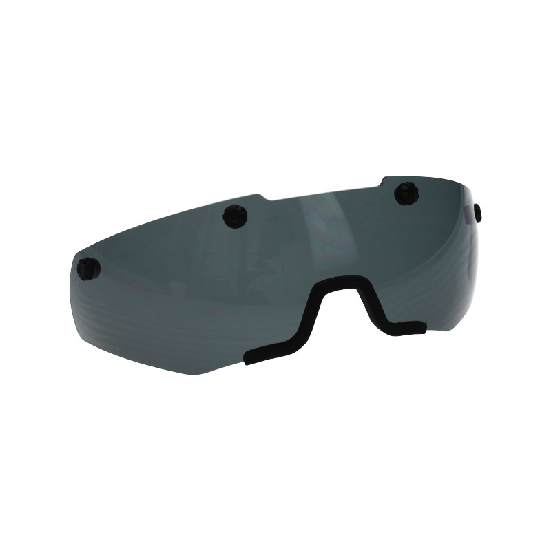 vizier lem pedelec/snorfiets helm anti-kras UV380 current smoke