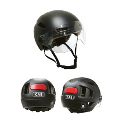 helmet CAB pedelec/moped + visor + visor L/XL 58/62 black matt