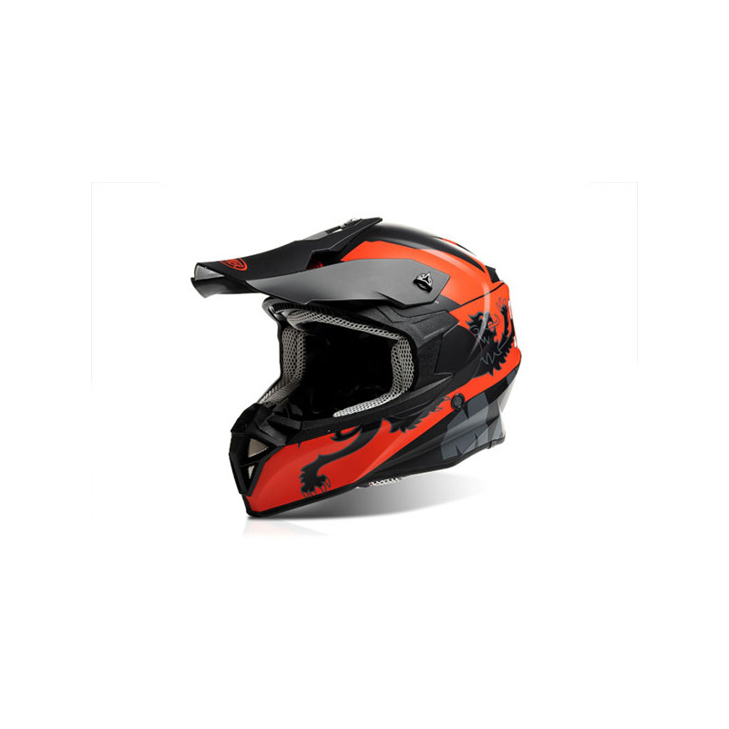 helm malossi cross/enduro HM2 Premier XL 61 zwart mat