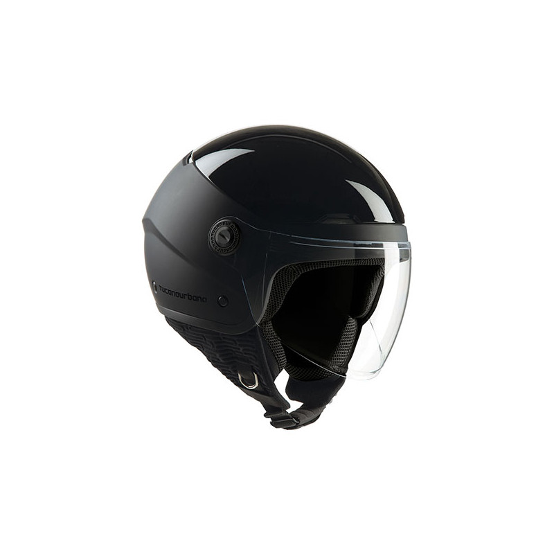 helmet Tucano demi-jet el 'pop XXL blackgloss/blackmatt