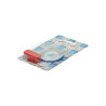 universal sticker CIF wheel border reflecting + mounting adapter 5mm blue