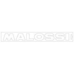 universal sticker Malossi word [malossi] white 337505.w0 op op