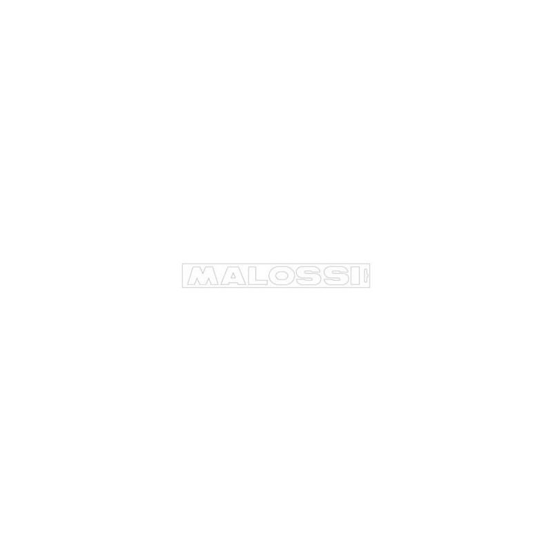 sticker universeel malossi woord [malossi] wit 337505.w0 op op