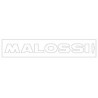 sticker universeel malossi woord [malossi] 14cm wit 339778 op op