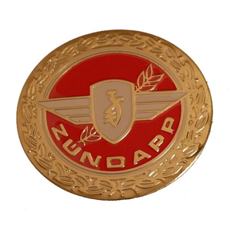 emblem fuel tank round red/gold zundapp z440-20.100/r