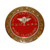 embleem benzinetank rond rood/goud zundapp monza z517-12.127/r