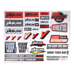 stickerset yasuni maat 35x45cm