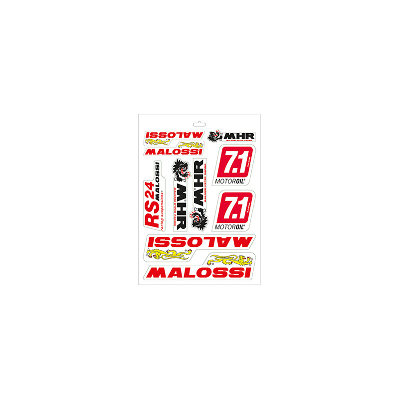 stickerset malossi mhr rst 10-delig universeel 339780.16