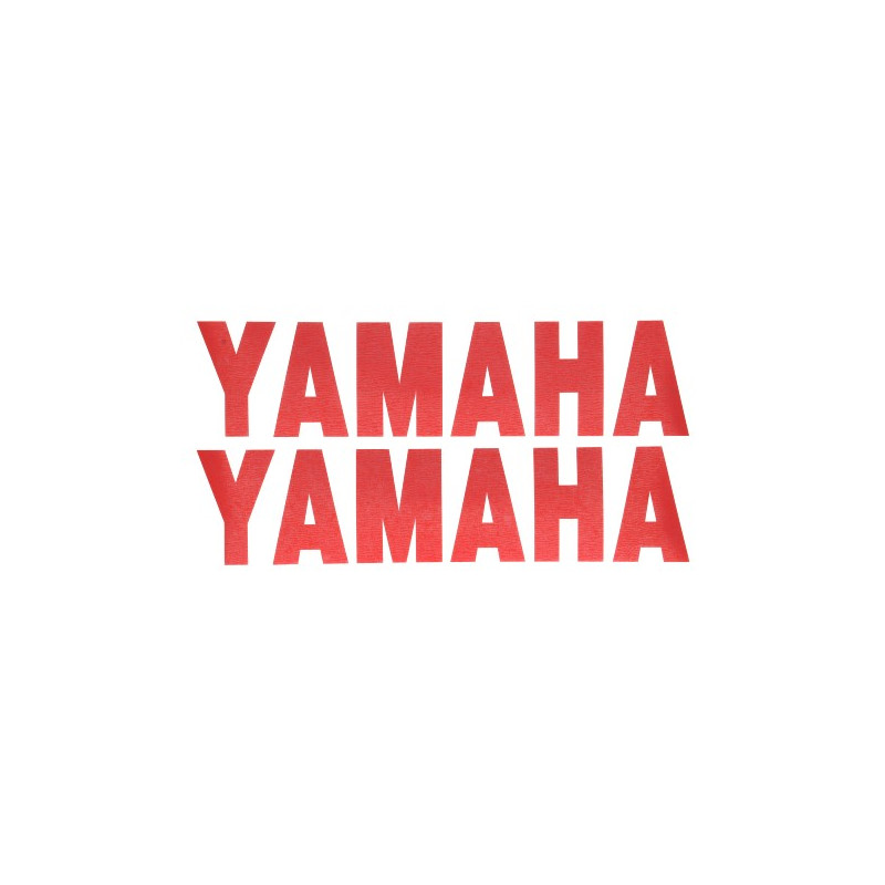 sticker woord [yamaha] onderspoiler rood 2-delig aerox 980587.red