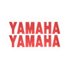 sticker woord [yamaha] onderspoiler rood 2-delig aerox 980587.red