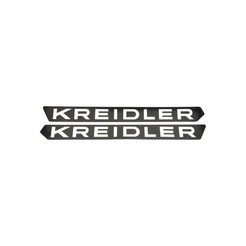sticker set fuel tank 1973-1975 black/chrome kreidler