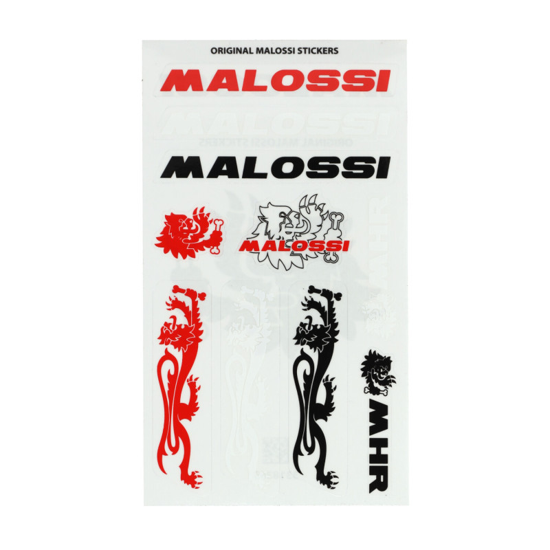 stickerset malossi 8x14cm 10-delig 3318303