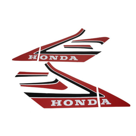 sticker set Falko 1987 model honda red/white 8-parts mb 010385