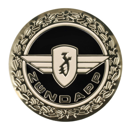 emblem fuel tank round round aluminum zundapp 020220