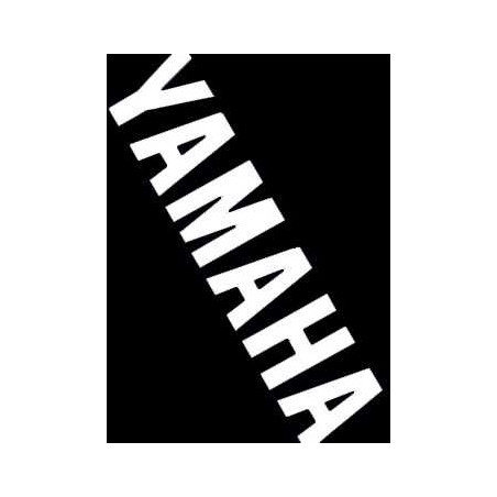 sticker word [yamaha] cover under white 2-parts aerox